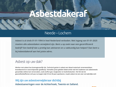 asbestdakeraf.com snapshot