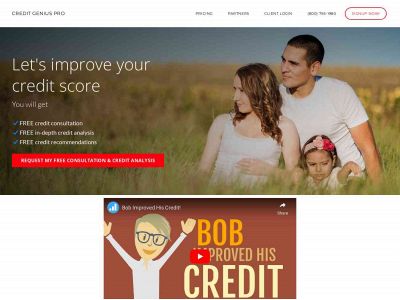 creditgeniuspro.com snapshot