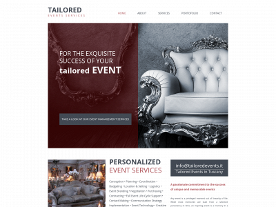 tailoredevents.it snapshot