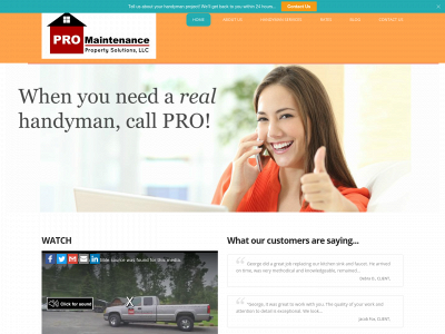 promaintenancepropertysolutions.com snapshot