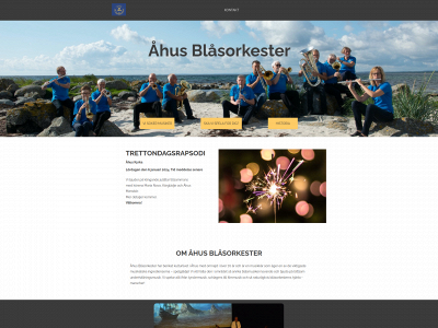 ahusblasorkester.se snapshot