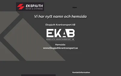 ekspjuthmotor.se snapshot