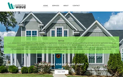 www.greenwaveconsultants.ca snapshot