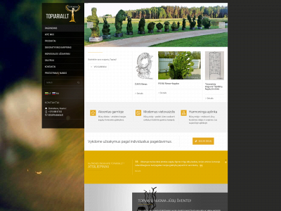 topiariai.lt snapshot