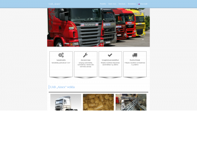 ainex.lt snapshot