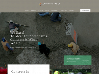 concreteaplus.com snapshot