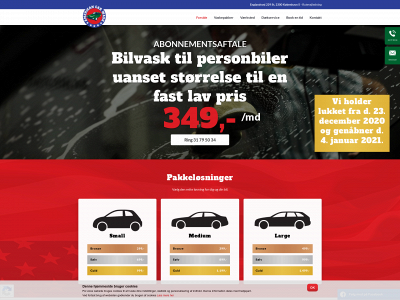 dancarwash.dk snapshot