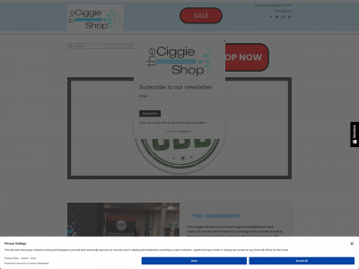 theciggieshop.co.uk snapshot