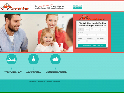 cars4children.org snapshot
