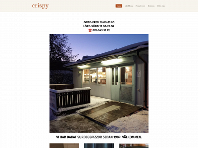 crispypizzaburgers.se snapshot