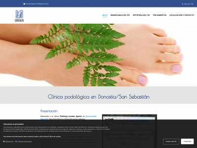 www.podologalourdesaguirre.com snapshot