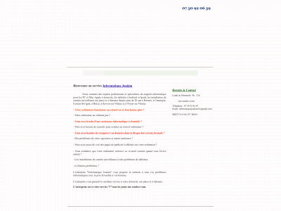 informatiquejoakim.fr snapshot