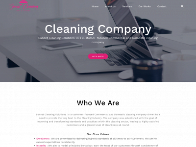 sunsetcleaningsolutions.com snapshot