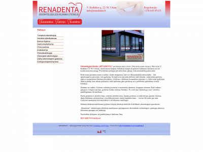 renadenta.lt snapshot
