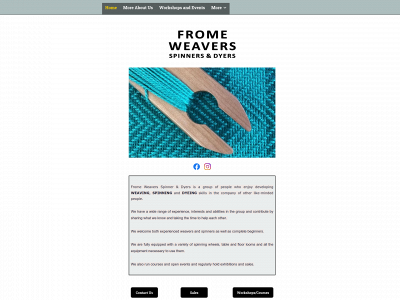 fromeweavers.org.uk snapshot