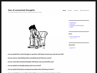 fearofunwantedthoughts.com snapshot