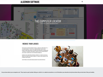 algernonsoftware.com snapshot
