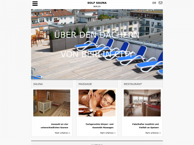 solfsauna.de snapshot