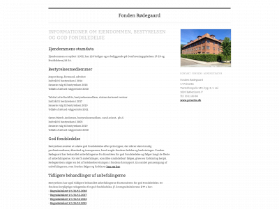 fondenroedegaard.nu snapshot