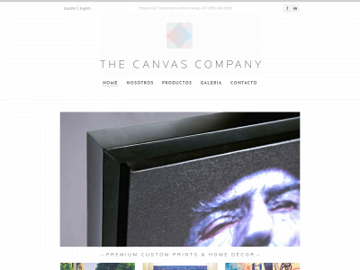 www.thecanvascompany.com.co snapshot
