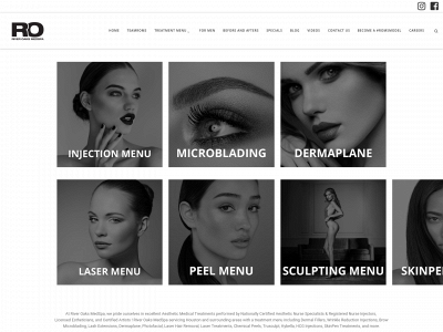 riveroaksmedspa.com snapshot
