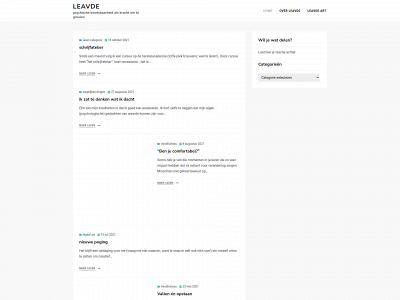 leavde.nl snapshot