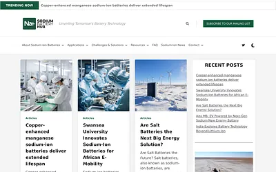 sodiumbatteryhub.com snapshot