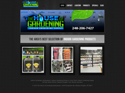 thehouseofgardening.com snapshot
