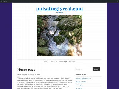 pulsatinglyreal.com snapshot