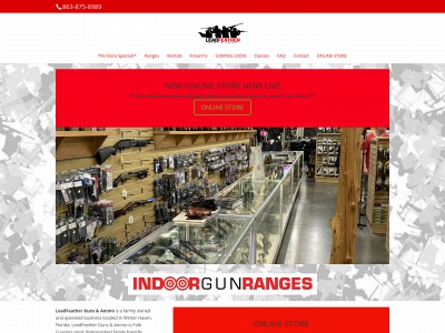 leadfeathergunsandarchery.com snapshot