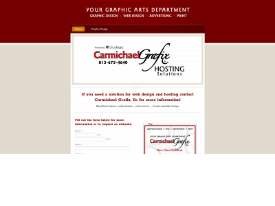 carmichaelgrafixhosting.com snapshot