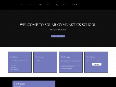 solargymnastics.com snapshot
