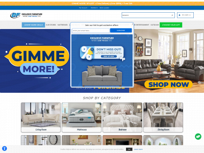 exclusivefurniture.com snapshot