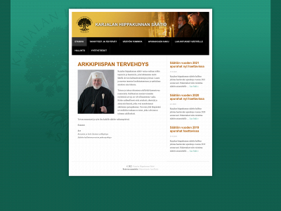 karjalanhiippakunnansaatio.fi snapshot