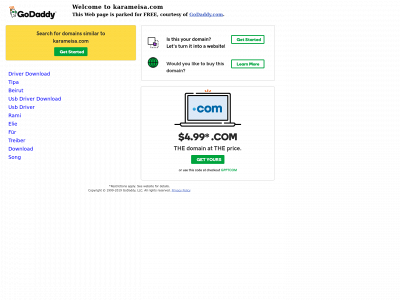 karameisa.com snapshot