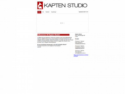 kaptenstudio.se snapshot