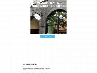 fodklinikkenbirkeroed.dk snapshot