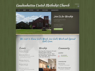 gnadenumc.weebly.com snapshot
