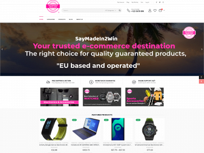 saymadein2win.com snapshot