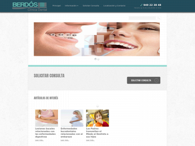 clinicadentalberdos.com snapshot