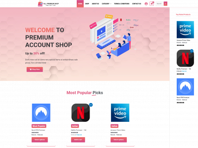 allpremiumshop.in snapshot