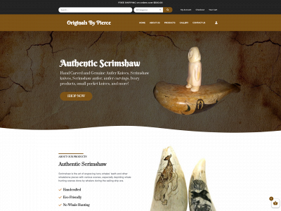 originalpierce.com snapshot