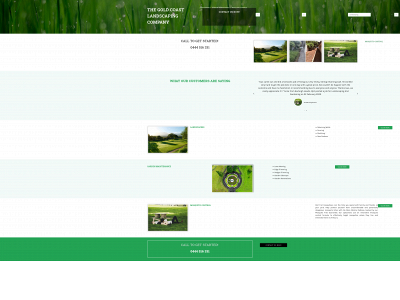 thegoldcoastlandscapingcompany.com snapshot