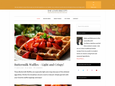 shelovesbiscotti.com snapshot