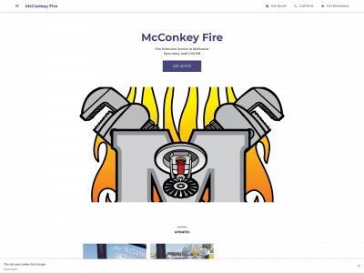 mcconkeyfire.com snapshot