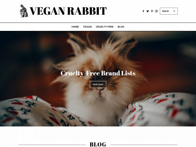 veganrabbit.com snapshot