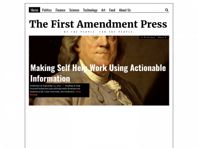 thefirstamendmentpress.com snapshot