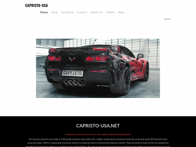 www.capristo-usa.net snapshot