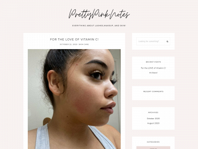 prettypinknotes.com snapshot