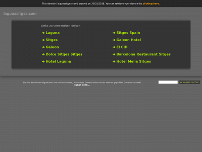 lagunasitges.com snapshot
